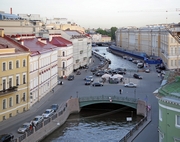 Санкт-Петербург. Певческий мост через Мойку